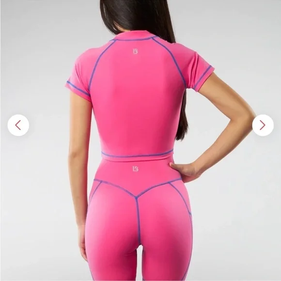 BuffBunny Pink Women's Shorts - Picture 2 of 6